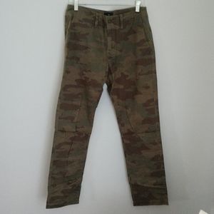 Men's Slim Straight Camo Khakis